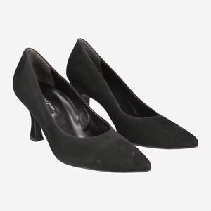 Paul Green Black Suede Pumps Size 9.5
